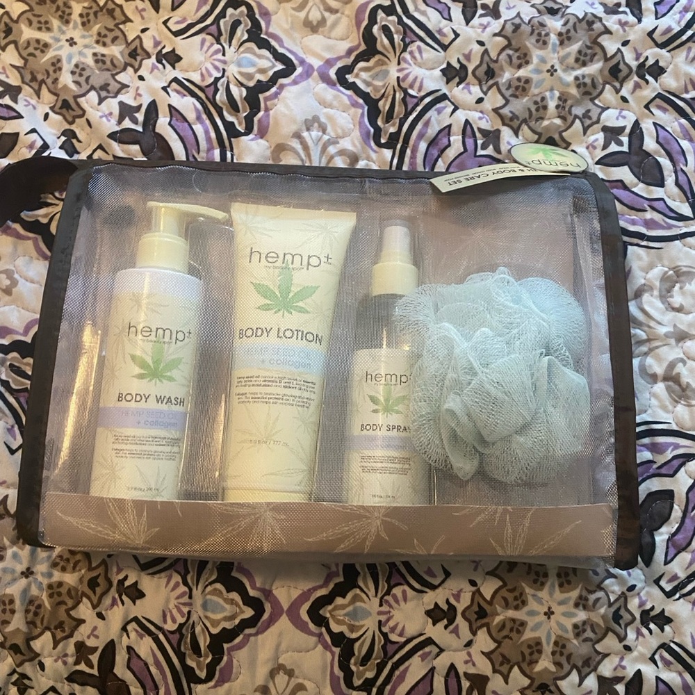 Hemp body lotion